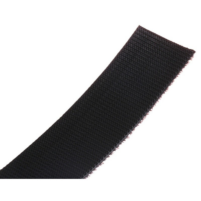 Velcro Black Hook & Loop Tape, 20mm x 10m