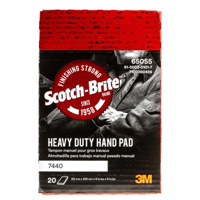 3M Hi-Strength 94 ET Medium Abrasive Sheets, 228.6mm x 152.4mm