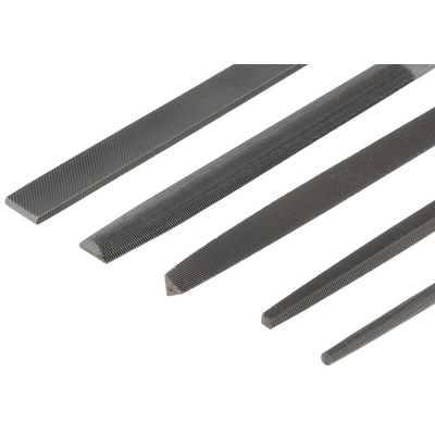 RS PRO 200mm, Bastard Engineers File Set With Soft-Grip Handle