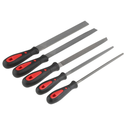 RS PRO 200mm, Bastard Engineers File Set With Soft-Grip Handle