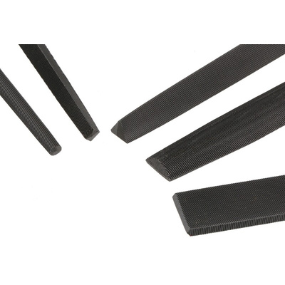 RS PRO 200mm, Second Cut Engineers File Set With Soft-Grip Handle