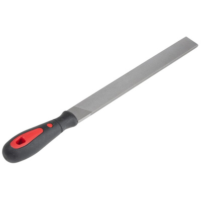 RS PRO 250mm, Second Cut, Hand Engineers File With Soft-Grip Handle