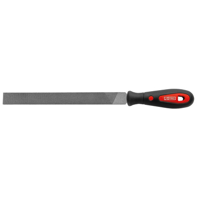 RS PRO 250mm, Second Cut, Hand Engineers File With Soft-Grip Handle