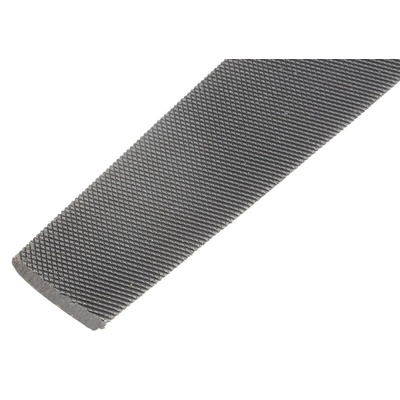 RS PRO 250mm, Second Cut, Half Round Engineers File With Soft-Grip Handle