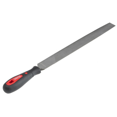 RS PRO 300mm, Second Cut, Half Round Engineers File With Soft-Grip Handle