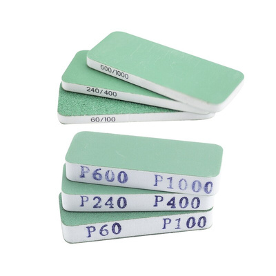RS PRO P100, P240, P400, P60, P600, P1000 Grit Coarse/Fine Sanding Block, 80mm x 30mm