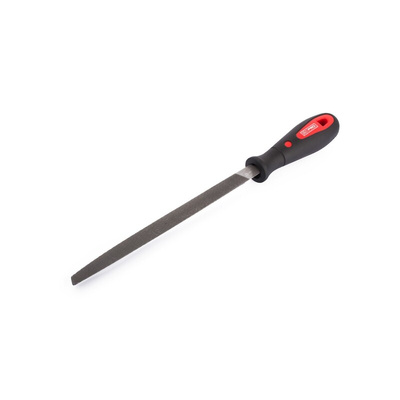 RS PRO 200mm, Bastard, Three Square Engineers File With Soft-Grip Handle