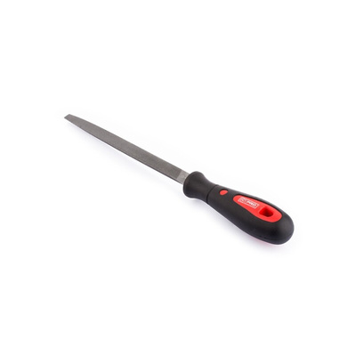 RS PRO 200mm, Bastard, Three Square Engineers File With Soft-Grip Handle