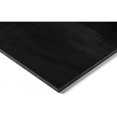 Black Plastic Sheet, 500mm x 500mm x 40mm