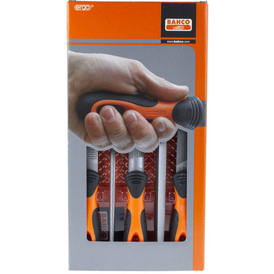 Bahco 200mm, Second Cut Engineers File Set