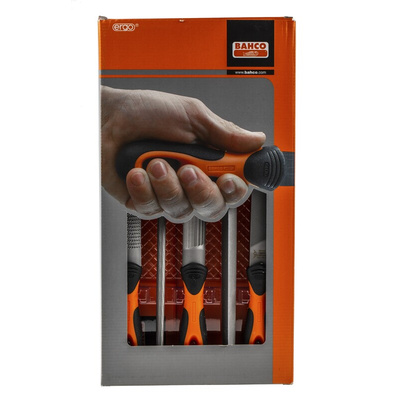 Bahco 250mm, Second Cut Engineers File Set