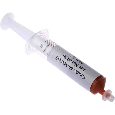 RS PRO Orange Diamond Paste 60μm Grade, 5g Syringe