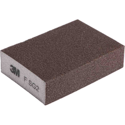 3M P400 Grit Very Fine Sanding Block, 100mm x 68mm