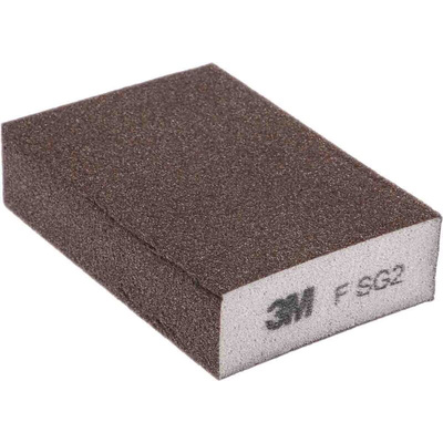 3M P400 Grit Very Fine Sanding Block, 100mm x 68mm