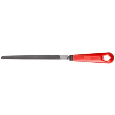 Facom 250mm, Second Cut, Triangular Engineers File With Soft-Grip Handle