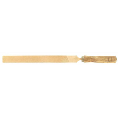 Facom 200mm, Second Cut, Flat Engineers File With Soft-Grip Handle