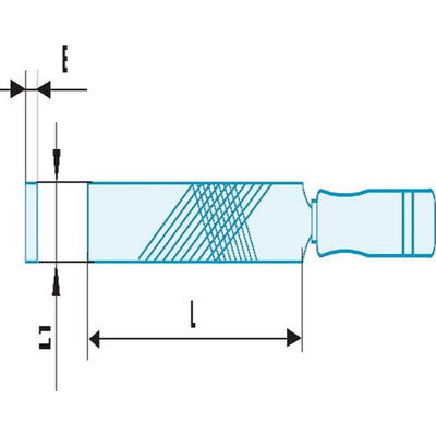 Facom 250mm, Second Cut, Flat Engineers File With Soft-Grip Handle