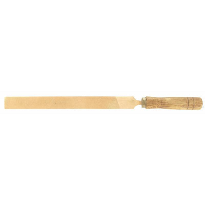 Facom 250mm, Second Cut, Flat Engineers File With Soft-Grip Handle