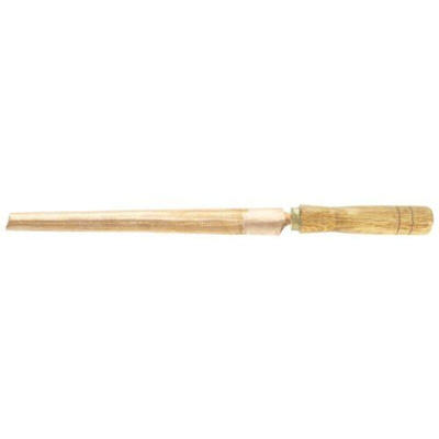 Facom 300mm, Second Cut, Half Round Engineers File With Soft-Grip Handle