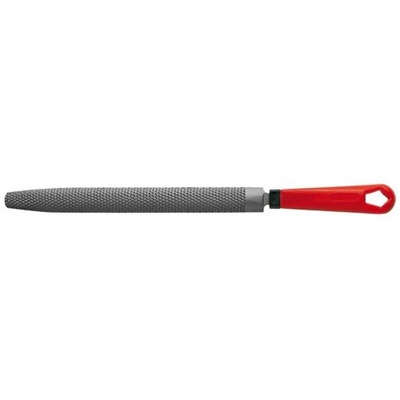 Facom 300mm, Bastard, Half Round Engineers File With Soft-Grip Handle