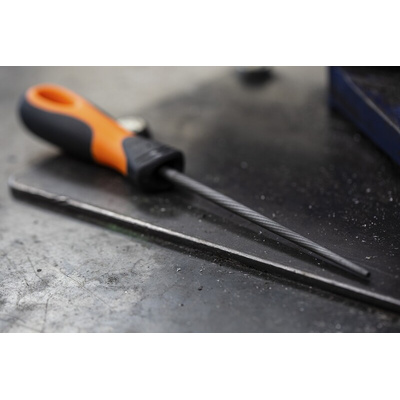 Bahco 150mm, Second Cut, Round Engineers File
