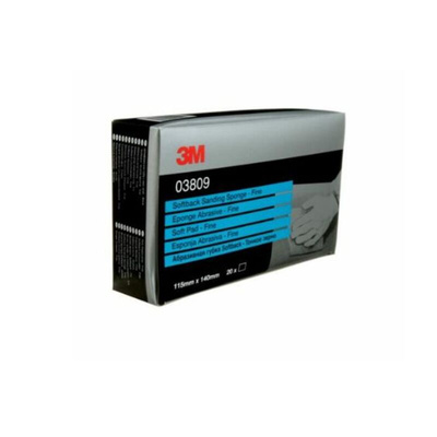 3M P320 Grit Very Fine Abrasive Sheets, 140mm x 115mm