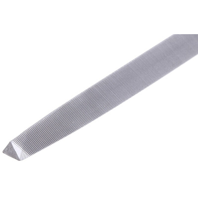 Bahco 200mm, Second Cut, Three Square Engineers File With Soft-Grip Handle