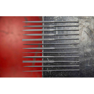 Vallorbe 160mm, Second Cut Needle File Set