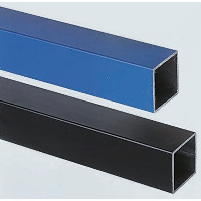 RS PRO Blue Steel Square Tube, 3000mm Length, 25mm Square