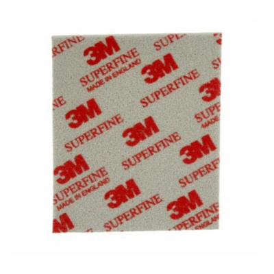 3M P500 Grit Super Fine Abrasive Sheets, 140mm x 115mm