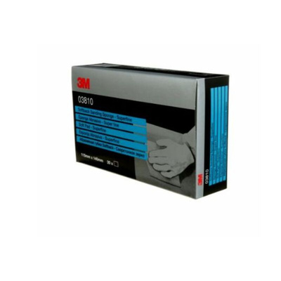 3M P500 Grit Super Fine Abrasive Sheets, 140mm x 115mm