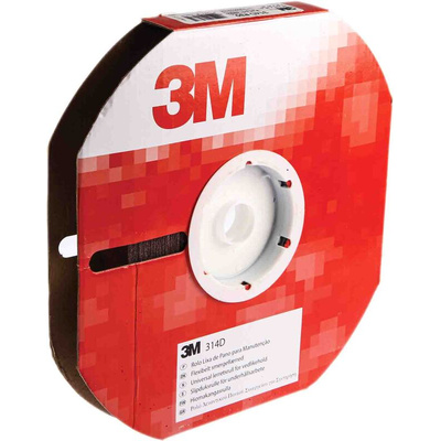 3M 314D 314D P80 Grit Medium Sandpaper Roll, 25m x 25mm