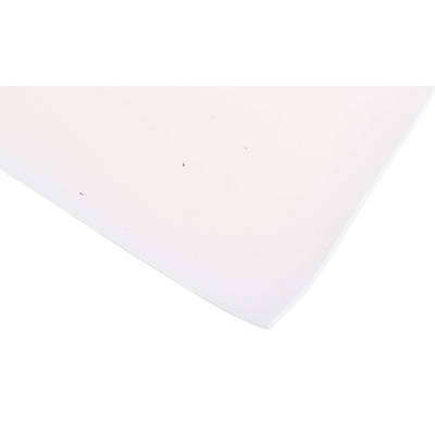 RS PRO White Rubber Sponge Sheet, 1m x 600mm x 1.5mm