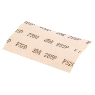 3M Hookit P320 Grit Very Fine Sanding Sheet, 127mm x 70mm