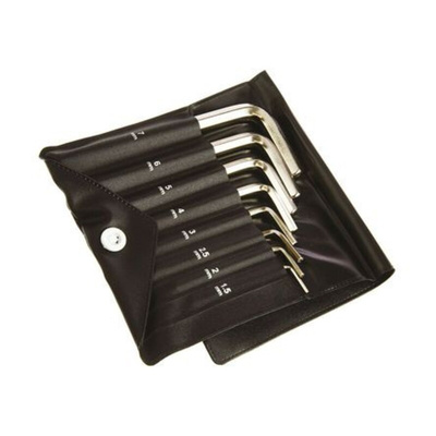RS PRO 8 piece L Shape Metric Hex Key Set, 1.5mm