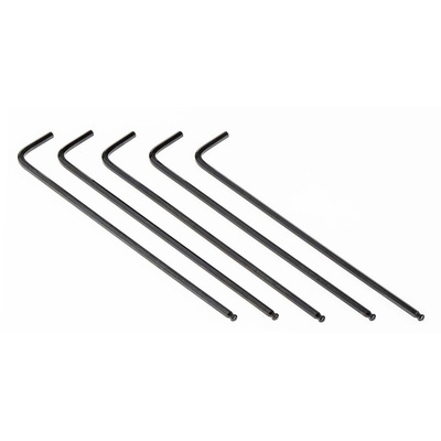 RS PRO 5 piece L Shape Metric Hex Key Set, 2.5mm