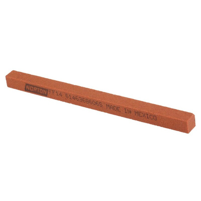 Norton Fine Square Sharpening Stone, 100mm x 6mm x 6mm
