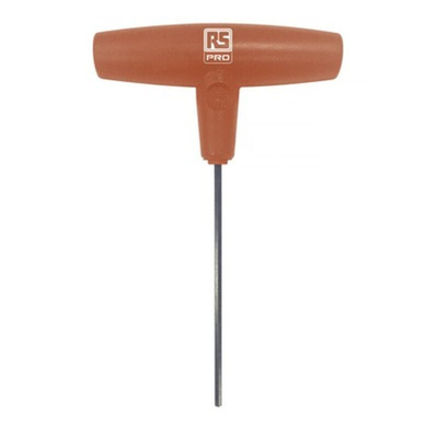 RS PRO T Shape Metric Hex Key, 2mm