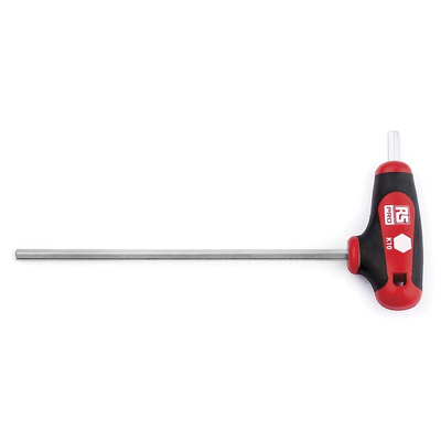 RS PRO T Shape Metric Hex Key, 4mm