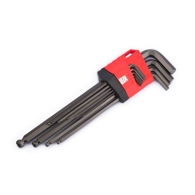 RS PRO 9 piece L Shape Metric Hex Key Set, 1.5mm