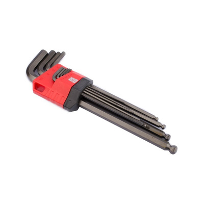 RS PRO 9 piece L Shape Metric Hex Key Set, 1.5mm