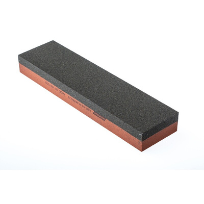 Norton Coarse/Fine Rectangular Sharpening Stone, 8in x 2in x 1in