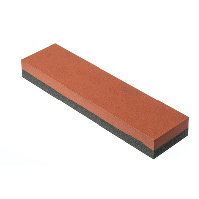 Norton Coarse/Fine Rectangular Sharpening Stone, 8in x 2in x 1in
