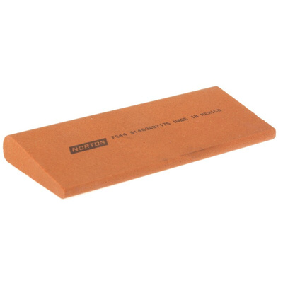 Norton Fine Round Edge Sharpening Stone, 114mm x 44mm x 13mm