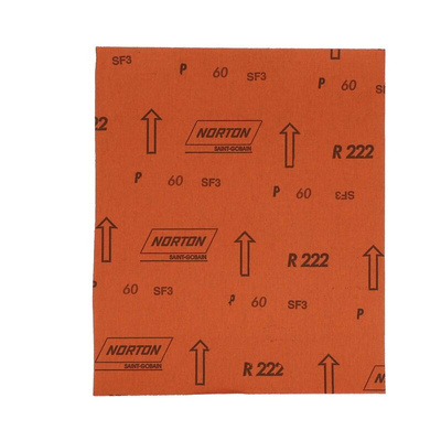 Norton 60 Grit Coarse Abrasive Sheet, 28mm x