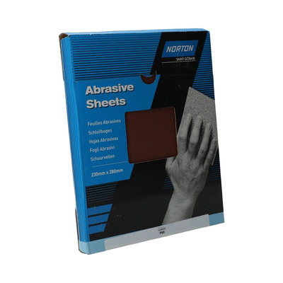 Norton 60 Grit Coarse Abrasive Sheet, 28mm x