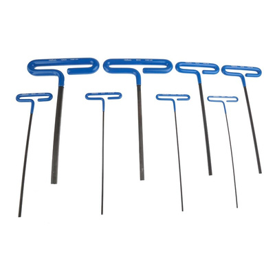 RS PRO 8 piece T Shape Metric Hex Key Set, 2 in, 2.5mm