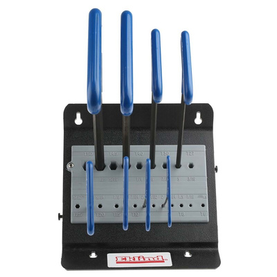 RS PRO 8 piece T Shape Metric Hex Key Set, 2 in, 2.5mm