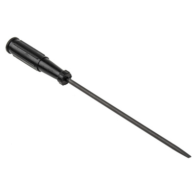 RS PRO Slotted Screwdriver, 1/8 in Tip, 100 mm Blade, 155 mm Overall