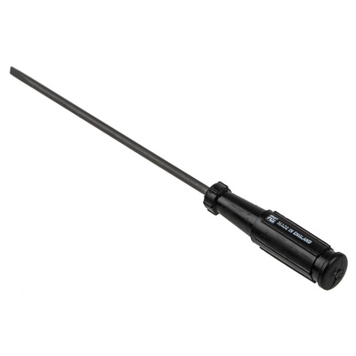 RS PRO Slotted Screwdriver, 1/8 in Tip, 100 mm Blade, 155 mm Overall